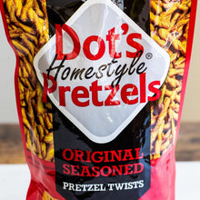 Load image into Gallery viewer, Indulge in Dot's Cinnamon Sugar and Honey Mustard Pretzel Twists - Snack Delight