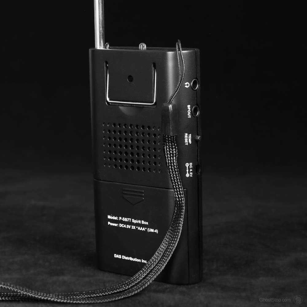 P- Spirit Box for Ghost Communication - Enhanced Sweeps & Built-in Flashlight