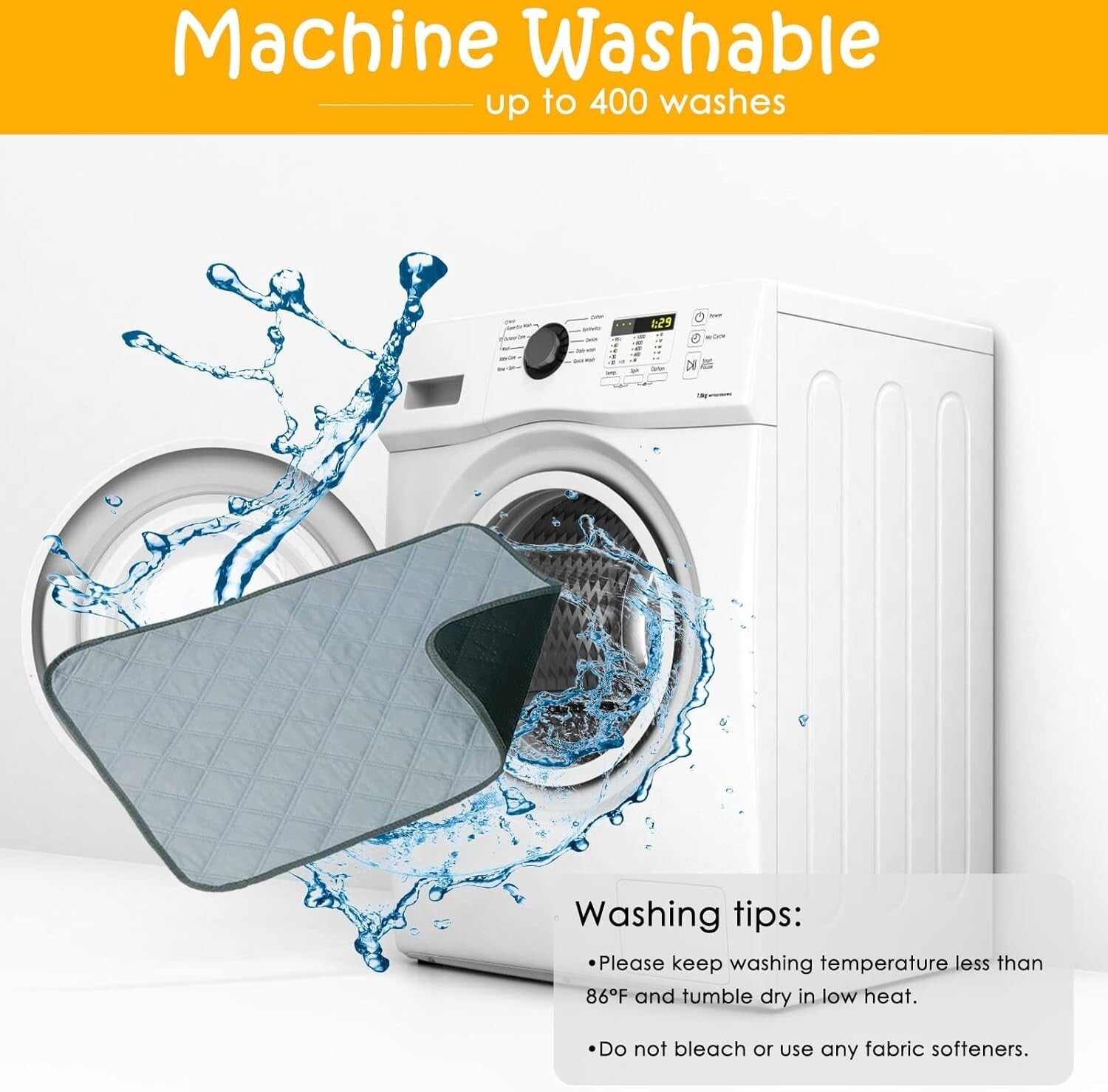 Multi-Layer Washable Guinea Pig Pads - Eco-Friendly 4-Pack Bedding Solution