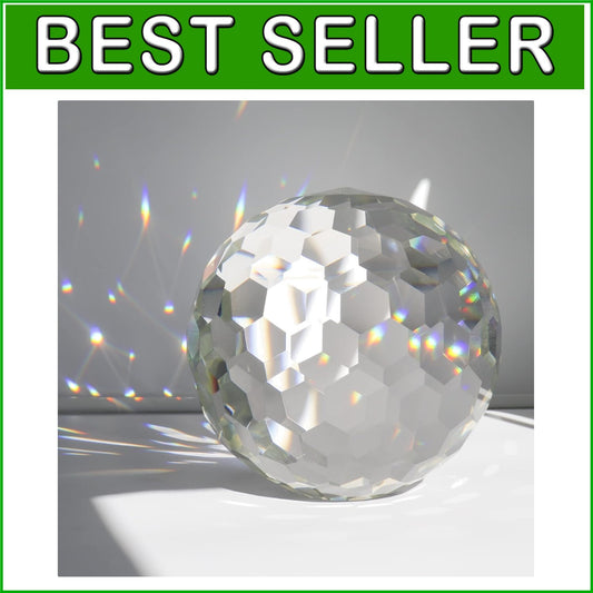 Exquisite Hanging Crystal Ball Prism - Ideal Gift for Home & Garden Decoration
