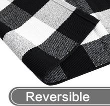 Load image into Gallery viewer, Durable Cotton Buffalo Plaid Doormat, 72x48 Inches - Water-Resistant &amp; Easy Care