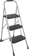Load image into Gallery viewer, Stable and Lightweight Three-Step Folding Step Stool for Home Improvement Tasks