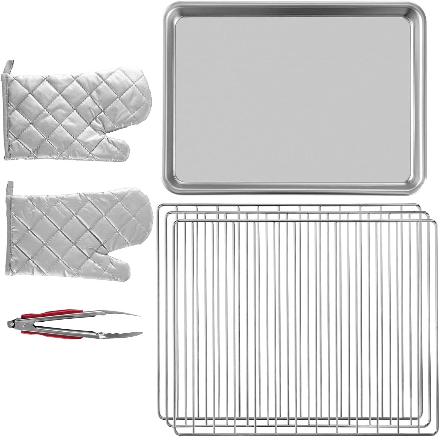 3-Tier 19Qt Baking Oven with Hot Air Circulation - Ideal for Home & Commercial