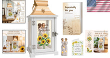 Load image into Gallery viewer, Elegantly Illuminated Sister Gifts - Sunflower Lantern for Birthdays and Beyond