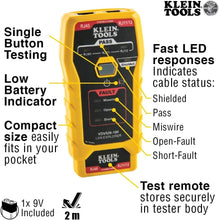 Load image into Gallery viewer, Professional LAN Tester Kit with Crimping Tool for Secure Cable Installations