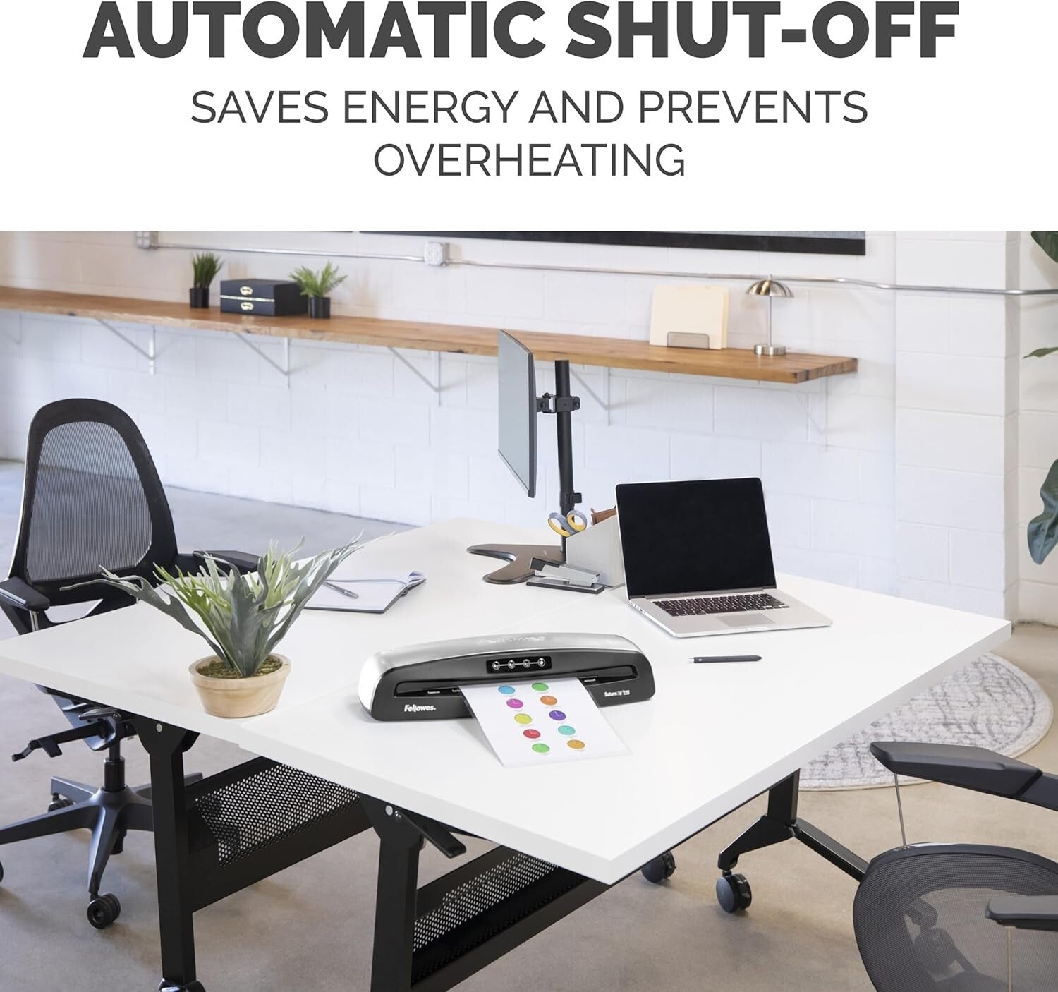 12.5 Inch Satin Thermal Laminator - Rapid 1 Minute Warm-Up & Jam-Free Operation