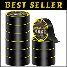 Load image into Gallery viewer, Weather-Resistant Butyl Deck Joist Tape 10 Rolls - Moisture Barrier for Outdoors