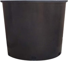Load image into Gallery viewer, Lightweight 7 Gallon Black Nursery Pot with Drainage Holes for Soil Growth