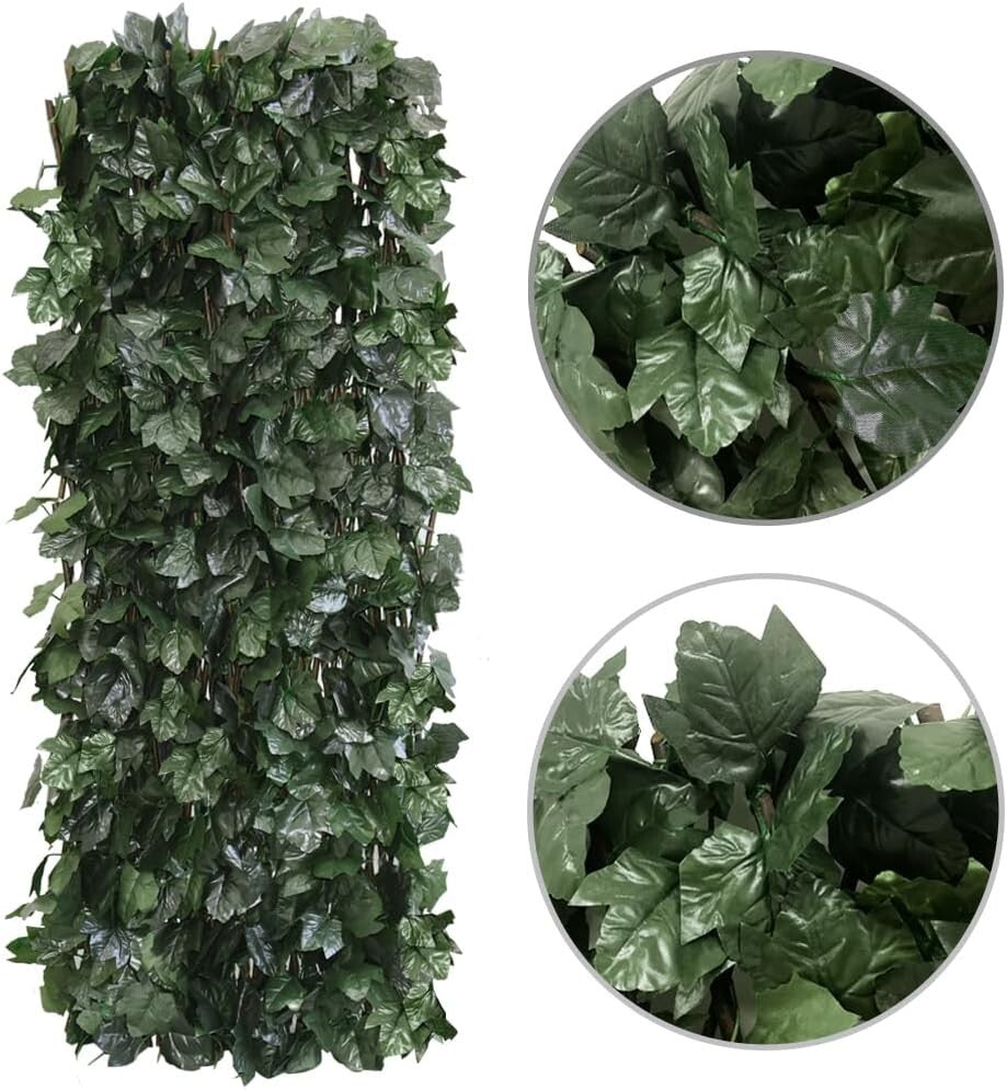 Decorative Artificial Ivy Fencing Panel: Customizable Outdoor Privacy Solution