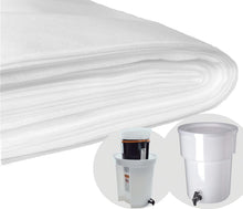 Load image into Gallery viewer, 50 Non-Woven Cold Brew Filters - Seamless &amp; Thick for Commercial Coffee Brewing