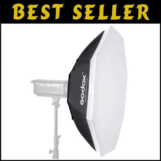 Octagon 95cm Softbox Diffuser with Bowens Speedring for Professional Lighting
