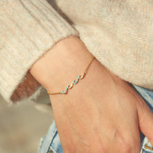 Load image into Gallery viewer, Meaningful Wave Bracelet in S925 Silver for Daughters &amp; Moms - Thoughtful Gift