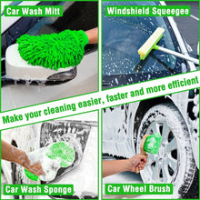 Load image into Gallery viewer, Advanced 17-Piece Car Wash &amp; Detailing Set: Ultimate Cleaning Solution