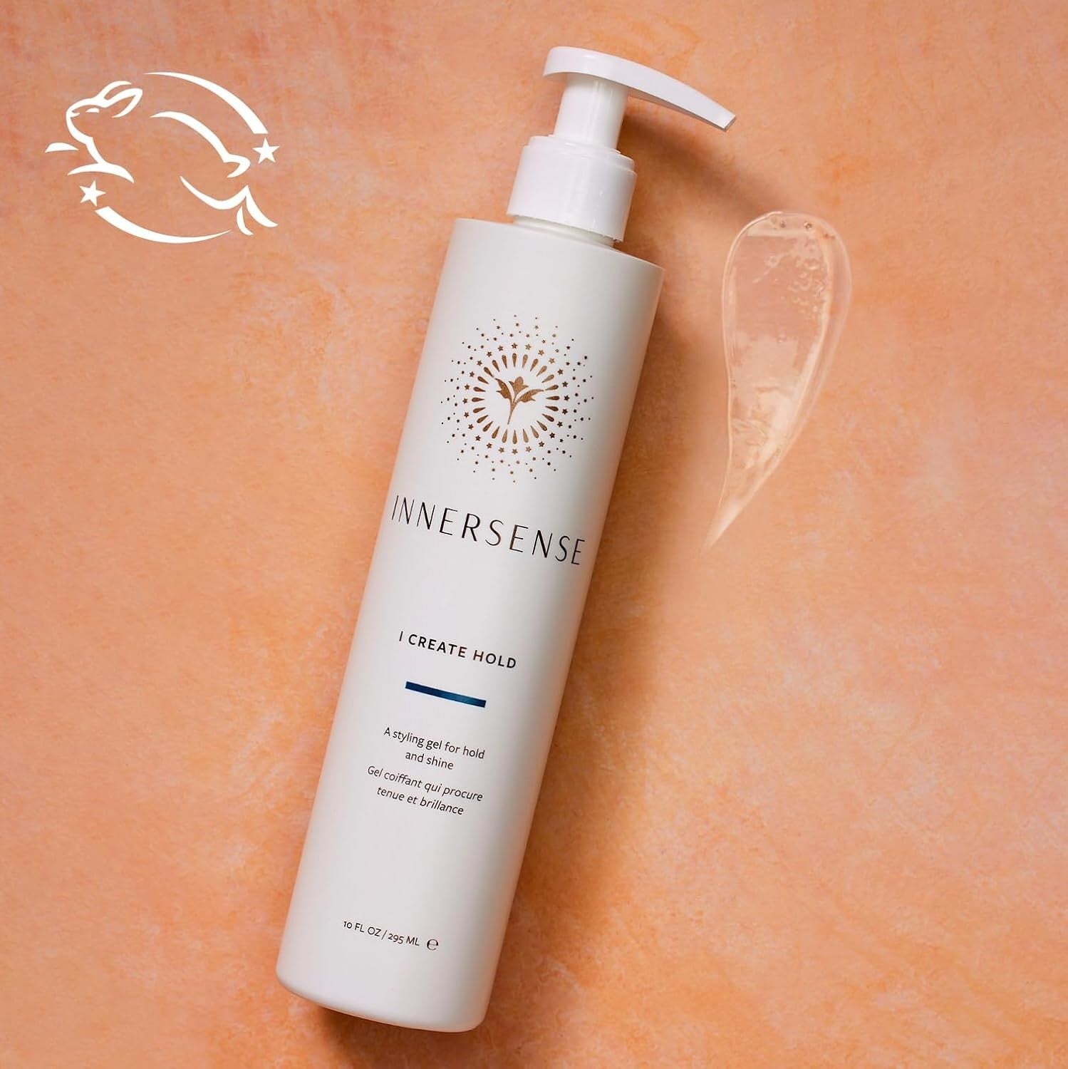 Organic Natural Hair Gel - Firm Hold & Shine, 32 fl oz Pump with Orange Blossom