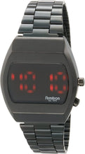 Load image into Gallery viewer, Water-Resistant Men's Digital Sport Watch - Retro LED Display, Black Link Band