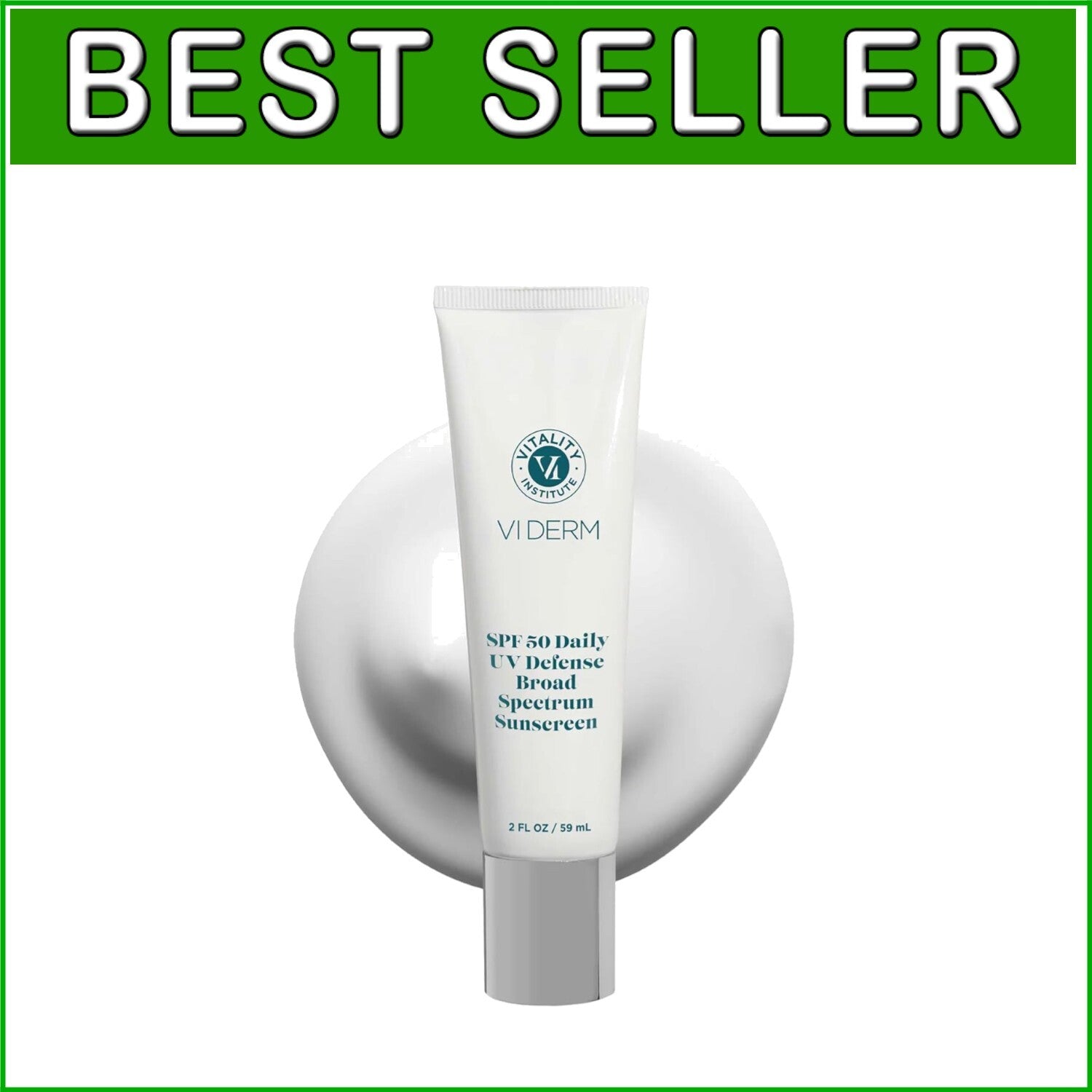 Daily SPF 50 Sunscreen: Lightweight, Non-Greasy UV Protection for Sensitive Skin