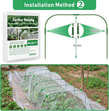 Load image into Gallery viewer, Garden Mesh Netting Kit: Protect Vegetables &amp; Fruits with Ease and Style