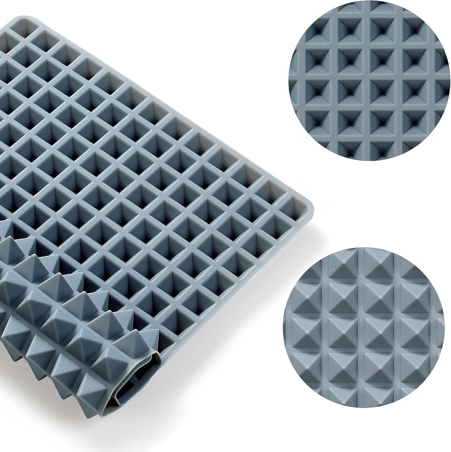 Durable 8-In-1 Silicone Baking Set with Reinforced Cake Pans and Measuring Cups