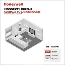 Load image into Gallery viewer, Modern 52-Inch Indoor Ceiling Fan with Reversible Motor &amp; Quick-2-Hang Blades