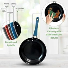 Load image into Gallery viewer, Elegant 11-Piece Non-Stick Ceramic Cookware Set in Royal Blue - Induction Ready