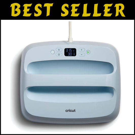 EasyPress 3 (12x10 in) - Safe, Efficient Heat Press for Professional Transfers