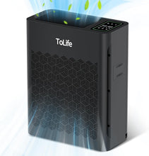 Load image into Gallery viewer, HEPA Air Purifier with Air Quality Monitor for Large Spaces - Auto Mode Included