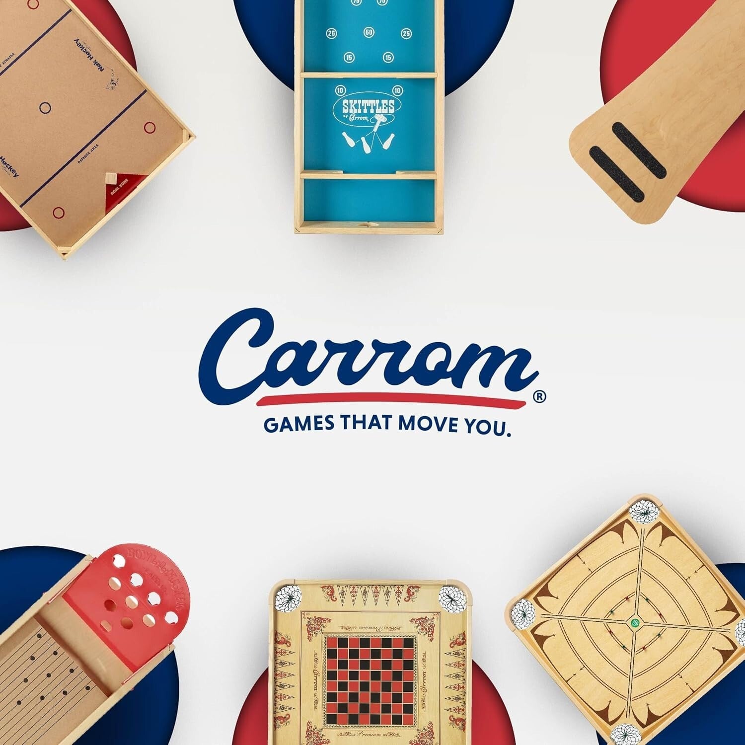 Skittles Game - Large Wooden Board Game for Family Fun Indoors & Outdoors