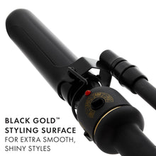 Load image into Gallery viewer, Professional Marcel Curling Iron 1-1/4” - Black Gold Technology for Sleek Styles