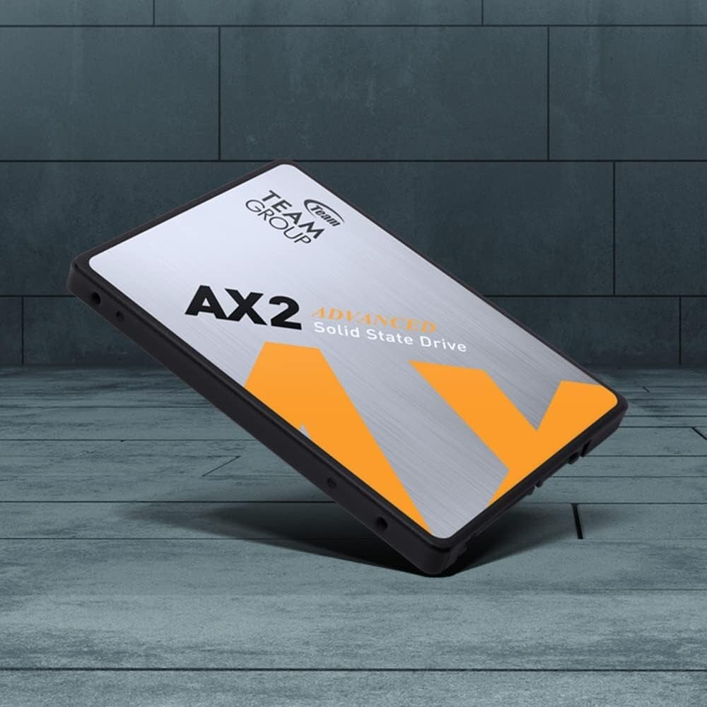 AX2 512GB SATA III SSD 2-Pack – High-Speed, Reliable Performance with 530 MB/s