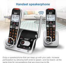 Load image into Gallery viewer, Premium DECT 6.0 Cordless Phone System - 5 Handsets &amp; Smart Caller ID Announcer