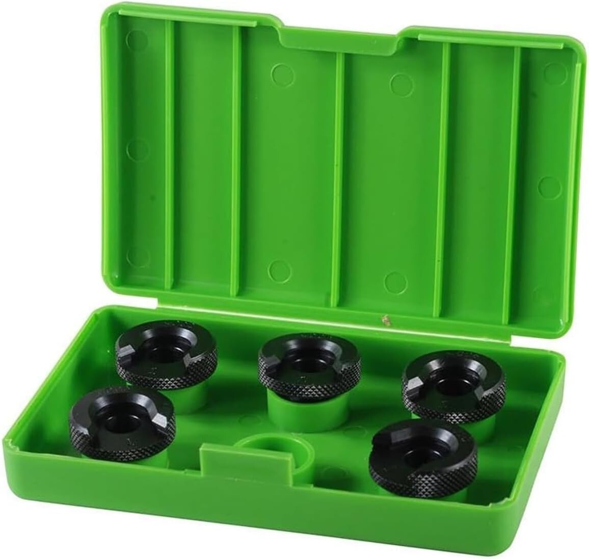 Redding Competition Shellholders Set - 5 Black Oxide Holders in .002" Increments