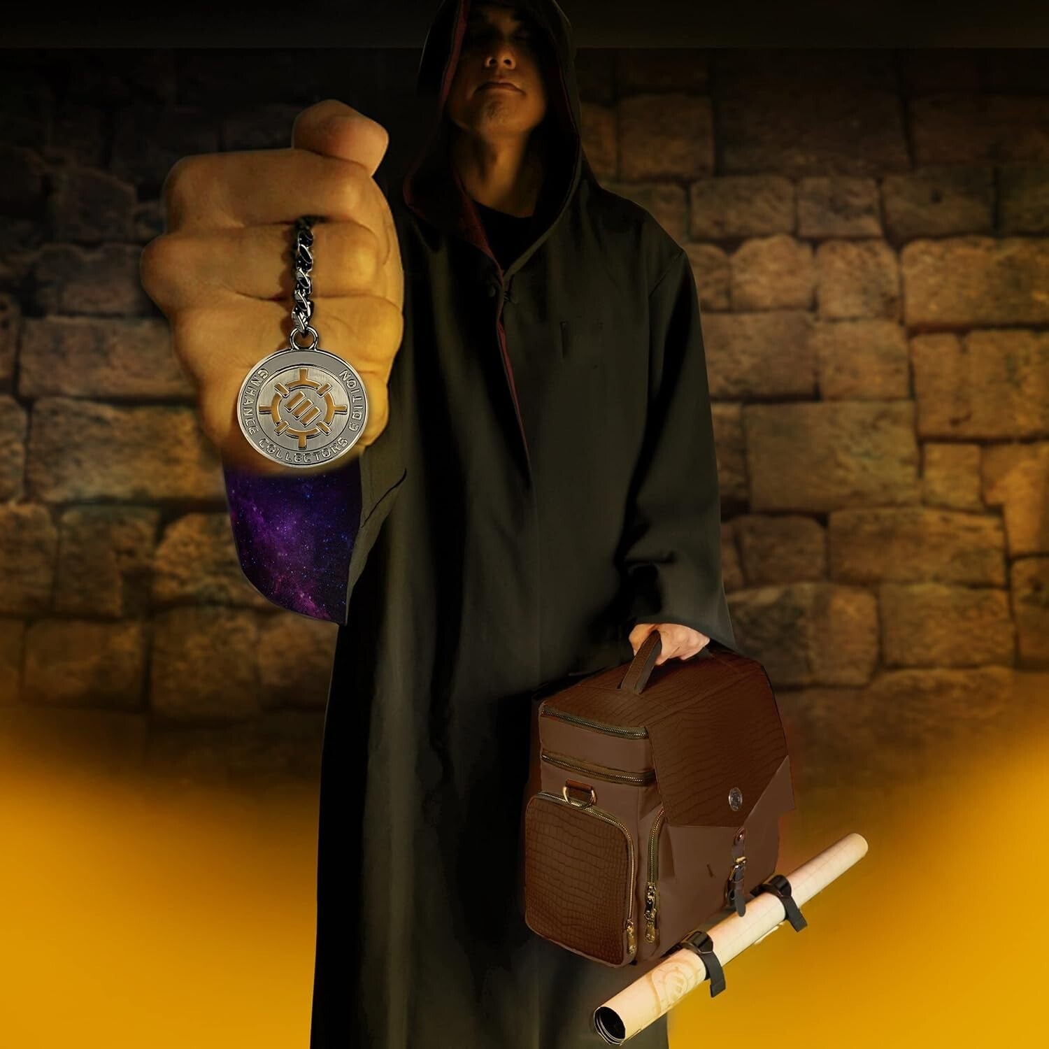 D&D Collector's Edition Travel Bag - Features Dice Pockets and Combat Mat Holder