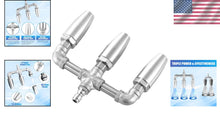 Load image into Gallery viewer, Powerful 360° Rotating Turbo Nozzle for Pressure Washers - Stainless Steel Build
