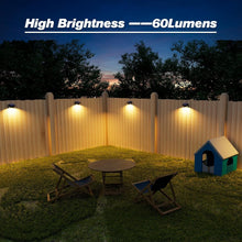 Load image into Gallery viewer, Solar LED Deck Lights - RGB &amp; Warm White Modes, Waterproof 4-Pack for Outdoors
