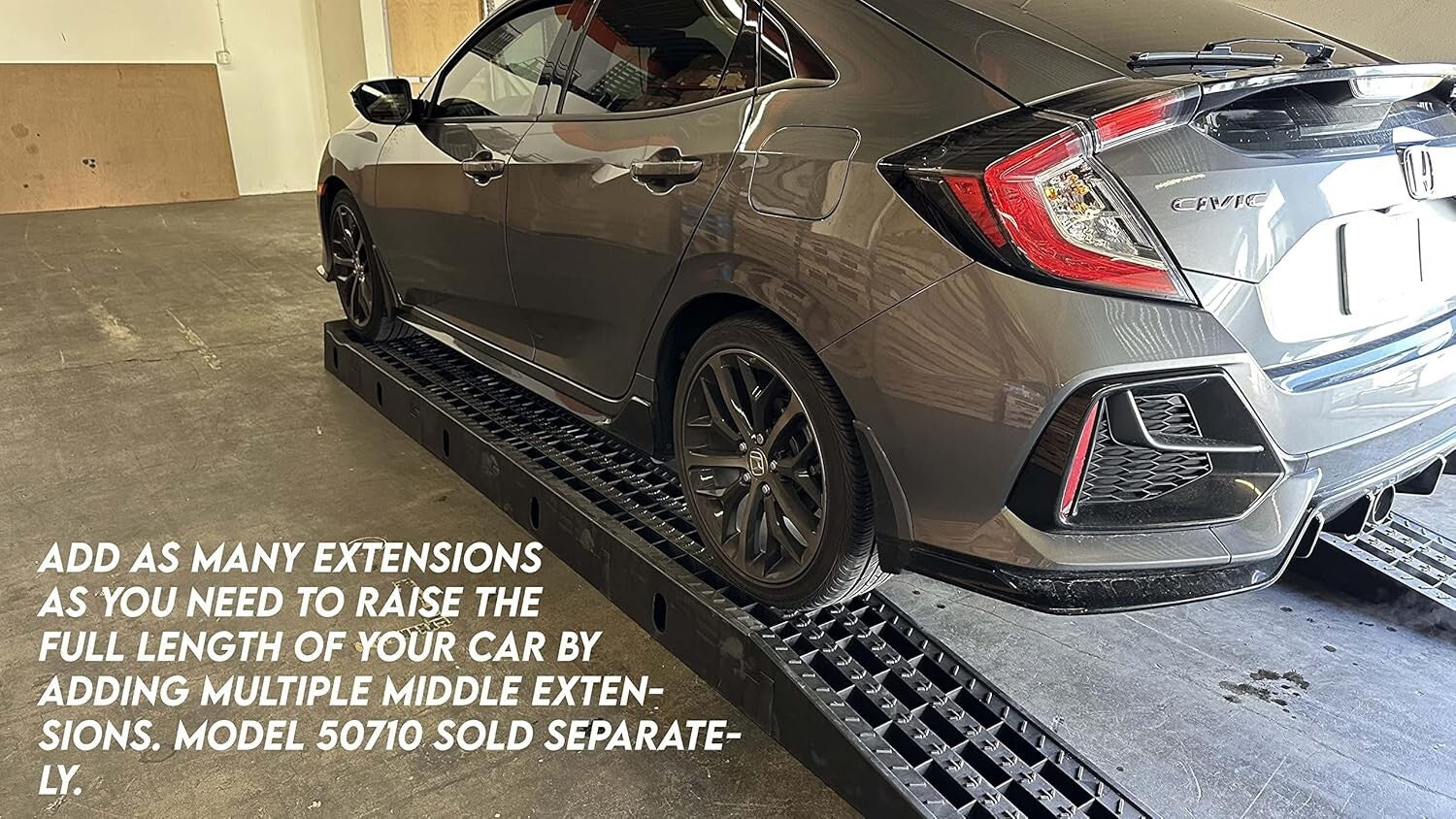 Portable Car Ramps with 6,500 lbs Capacity - Extendable Design for Accessibility