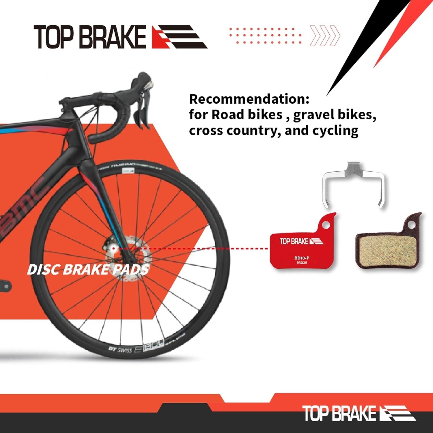 Exceptional Stopping Power Brake Pads - Fit for AVID SRAM & All Mountain Bikes