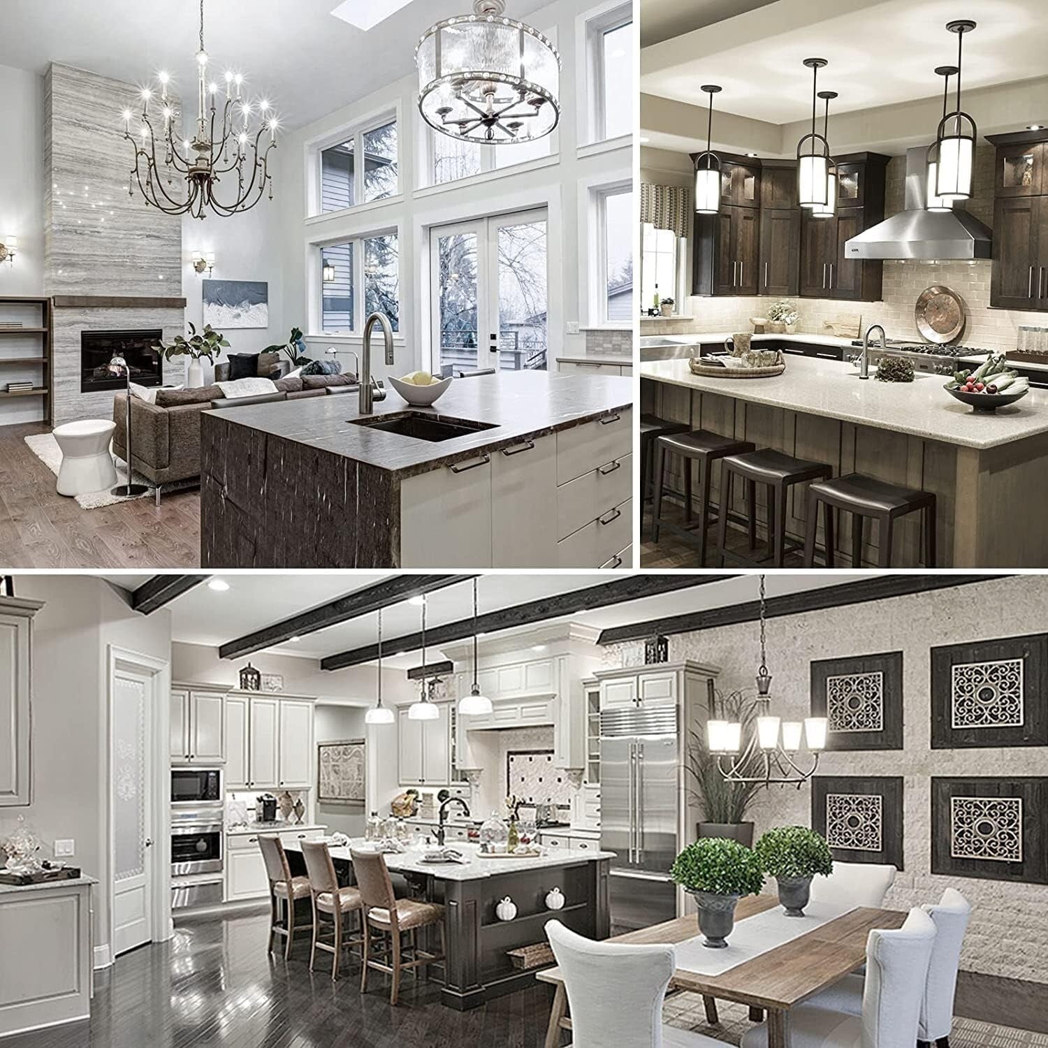 Dimmable E12 8W LED Bulb - 100W Incandescent Equivalent, Ideal for Chandeliers