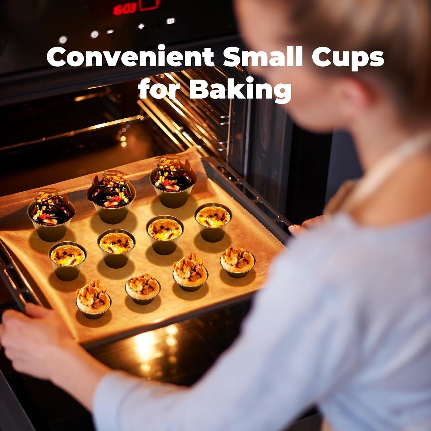 Commercial Grade 120 Count Stainless Steel Condiment Bowls - Multi-Purpose Use