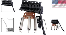 Load image into Gallery viewer, Vintage Steel Saddles and Pro Brass Block Tremolo Bridge for Strat ST Guitars