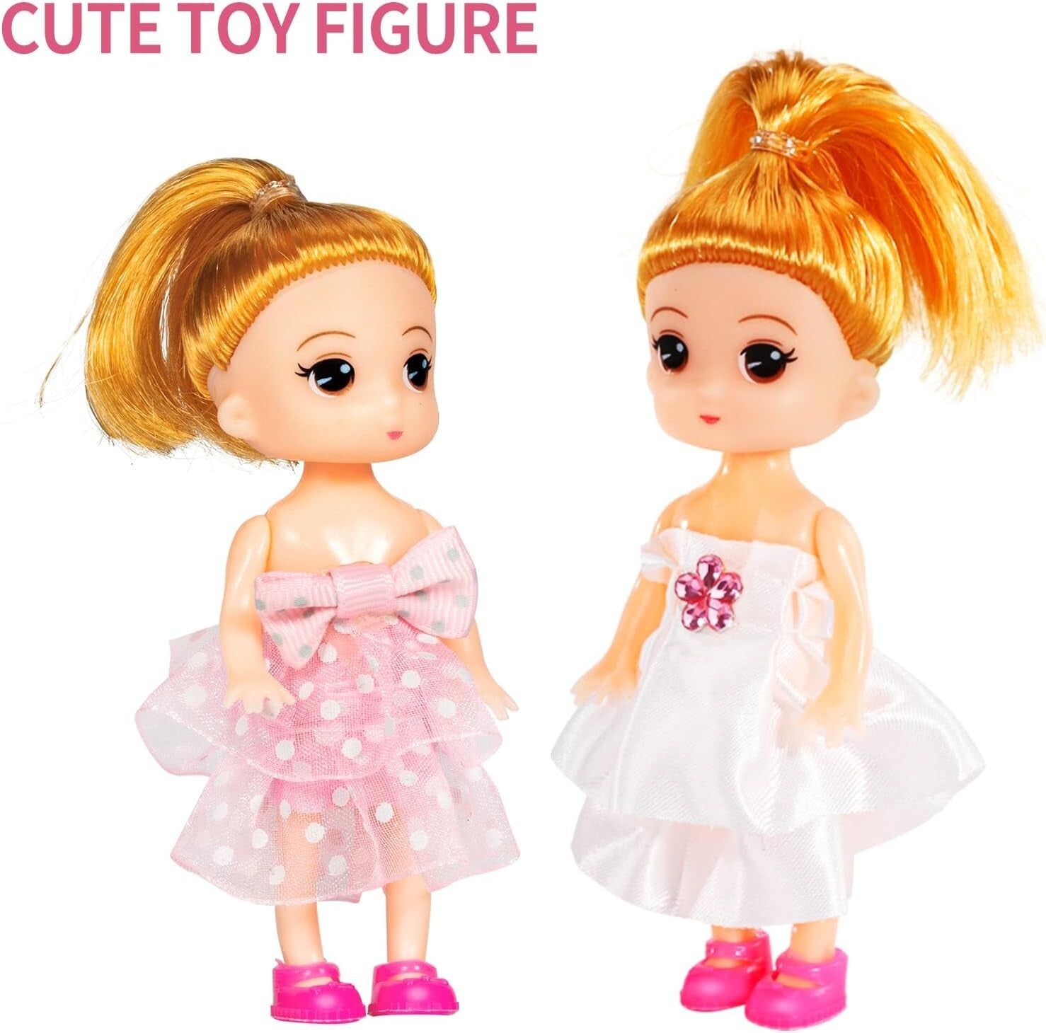 Fully Furnished 12-Room Playhouse with Dolls - Perfect Gift for Girls Ages 3-8