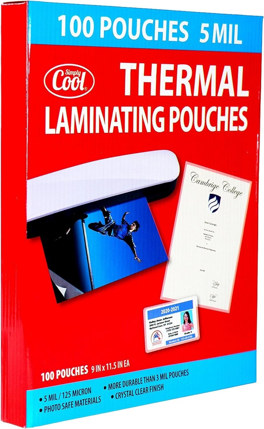 Professional Quality 5MIL Thermal Laminating Sheets - Ideal for Home & Business