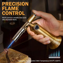 Load image into Gallery viewer, Premium Copper Butane Torch with Continuous Flame - Perfect for BBQ &amp; Crafts