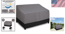 Load image into Gallery viewer, 58 Inch Heavy Duty Waterproof Outdoor Couch Cover with Elastic Closure &amp; Handles