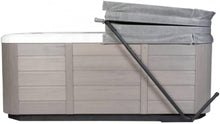 Load image into Gallery viewer, The Cover Rock-It: Stylish Brown Foldable Spa Cover for Security and Elegance