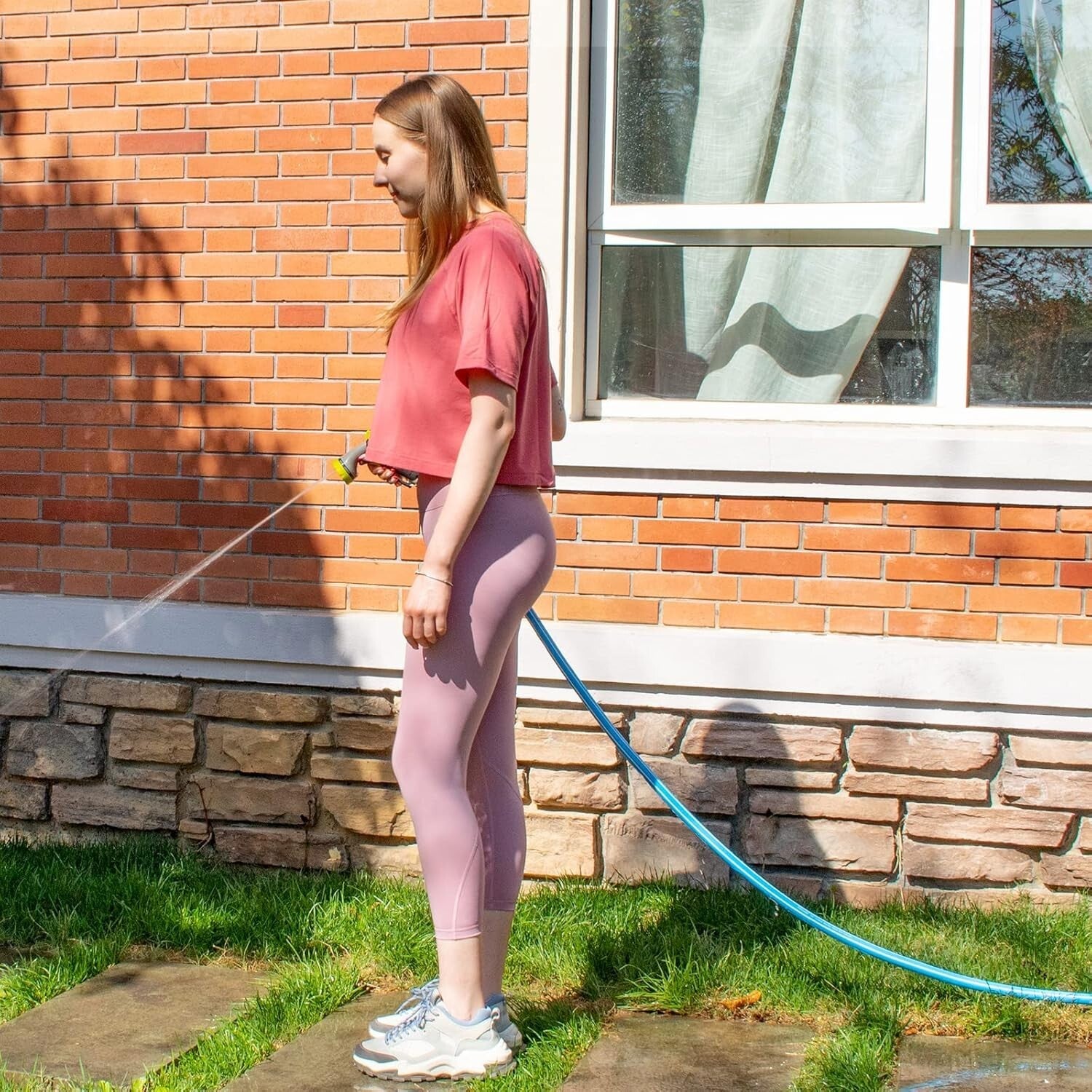 Durable 75ft Garden Hose - 600 PSI, Kink-Resistant & Safe for Drinking Water