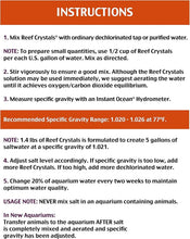 Load image into Gallery viewer, All-Purpose Reef Care Granules - 47 lbs Salt for Coral &amp; Invertebrate Growth