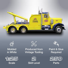 Load image into Gallery viewer, Build and Display the Peterbilt 359 Wrecker Tow Truck - 1/25 Scale Plastic Model