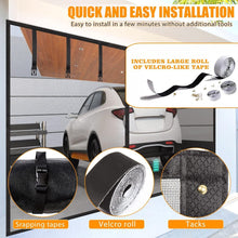 Load image into Gallery viewer, Fiberglass Garage Screen Door Set for 16x7FT Garages - Wind-Resistant &amp; Stylish