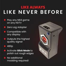 Load image into Gallery viewer, Super 64 HDMI Adapter for Nintendo 64 - Durable, Lightweight &amp; Plug-and-Play