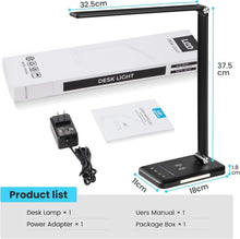 Load image into Gallery viewer, Multi-Functional LED Desk Lamp - Fast Charger, Eye-Caring Light &amp; Modern Design